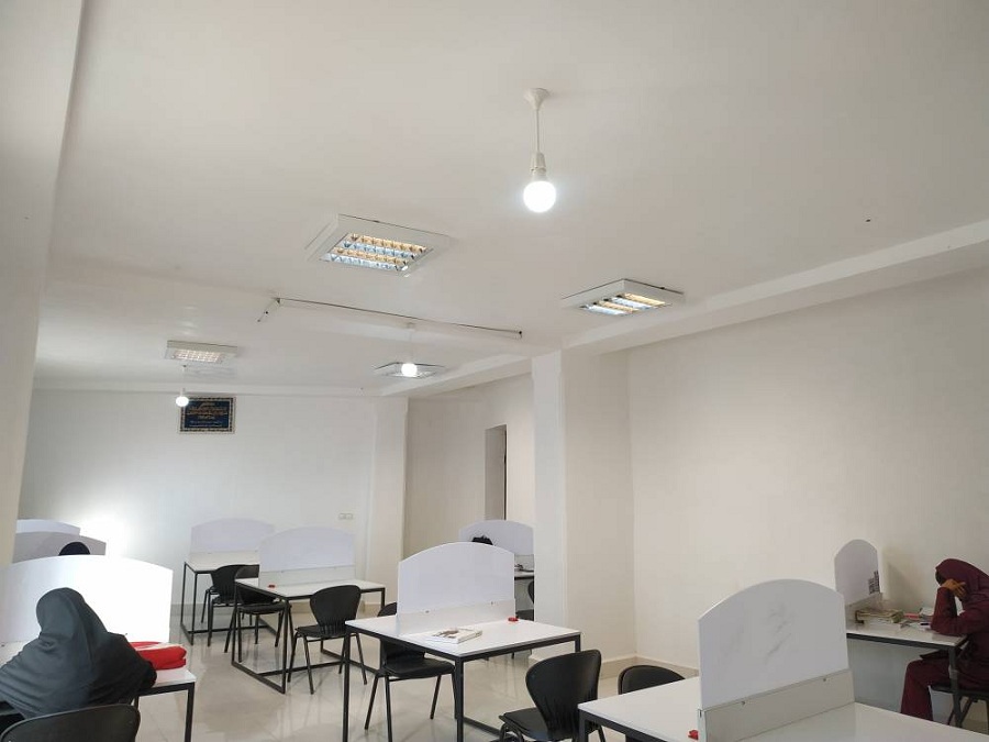 سالن مطالعه خواهران